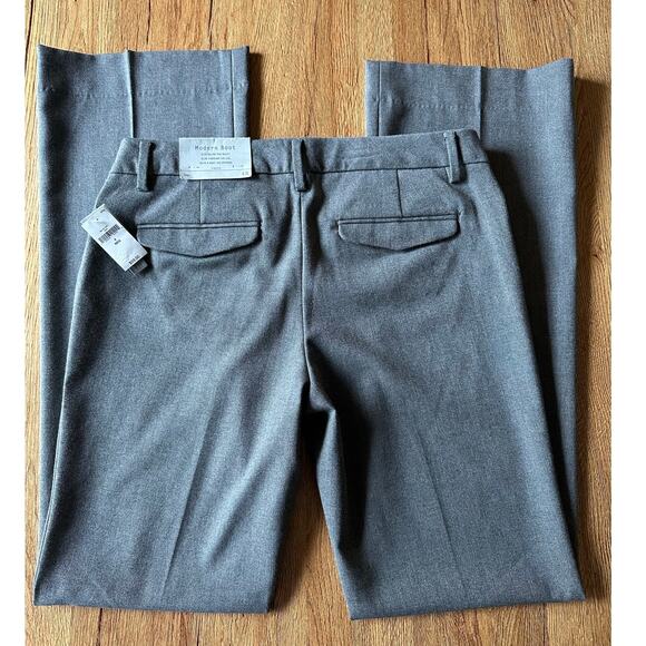 Gap Modern Boot Grey Trousers Size 4 Regular - Picture 7 of 7